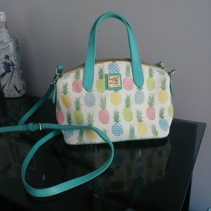 Dooney & Bourke Ruby Bitsy Pineapple Purse Tiki